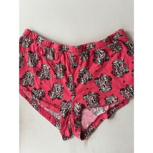 Pink Harry Potter Women's Cotton Pajama Summer Gryffindor House Shorts